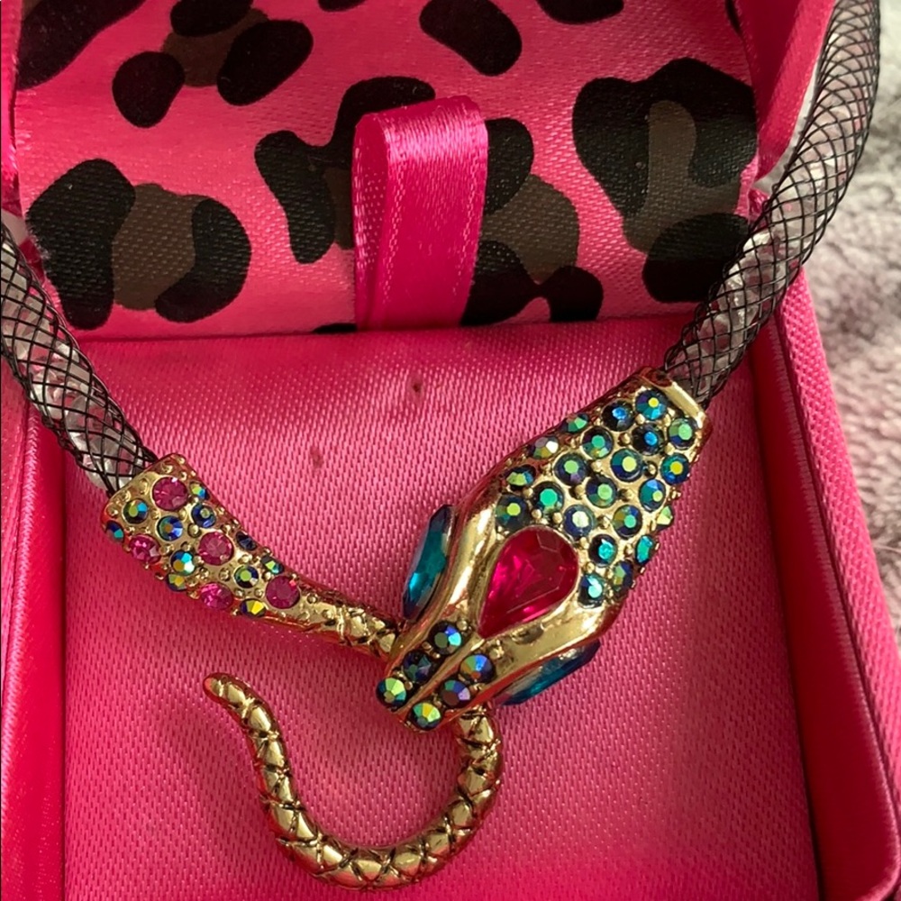 Betsy Johnson necklace.
